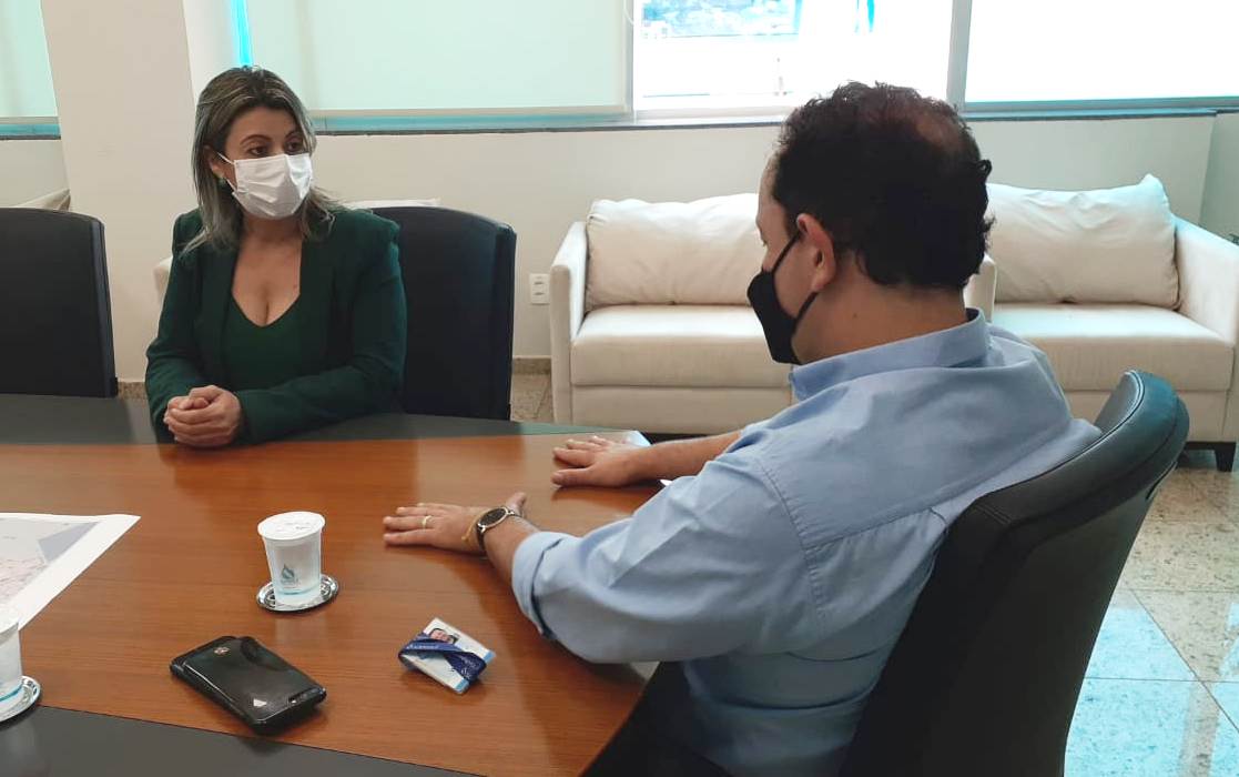 Sanesul apresenta investimentos em saneamento para prefeitura de Água Clara